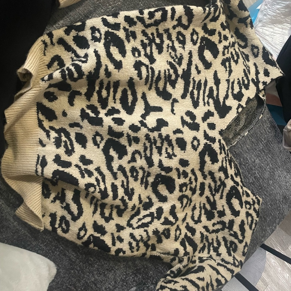 Leopard Print Sweater